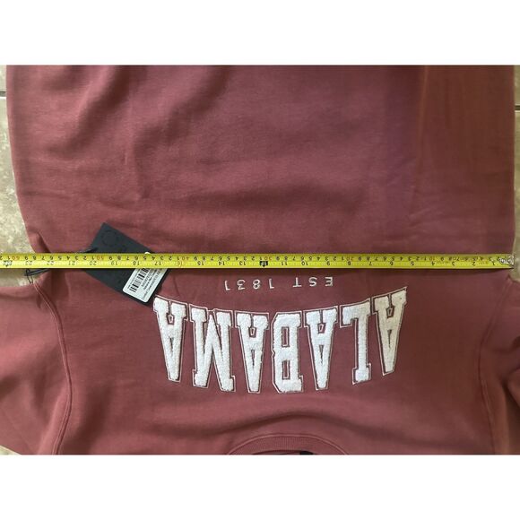 NWT Gameday Social XXL 2XL Alabama Allen Chenille Comfort Crew Neck Sweatshirt - Picture 6 of 6